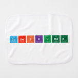 scheikunde  Burp Cloth