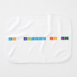 Ms. Calzada is Lit   Burp Cloth