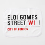 ELOI GOMES Street  Burp Cloth
