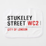 stukeley street  Burp Cloth