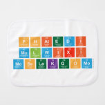 PHATEDI 
 MOLWIXI 
 MOSELAKGOMO   Burp Cloth
