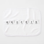 DROZDIK  Burp Cloth