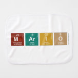 Mario  Burp Cloth