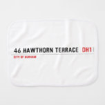 46 Hawthorn Terrace   Burp Cloth