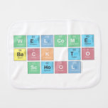 Welcome  back to School   Burp Cloth