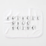 Periodic
 Table
 Writer  Burp Cloth