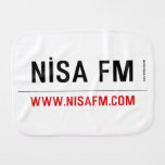 NİSA FM  Burp Cloth