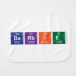 Barbie  Burp Cloth