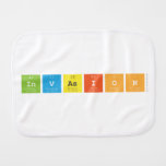Invasion  Burp Cloth