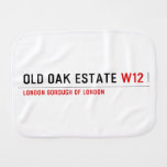 Old Oak estate  Burp Cloth