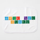 Your Name Street  Burp Cloth