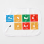 connor
 Jones  Burp Cloth
