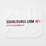 SohoLounge.com  Burp Cloth