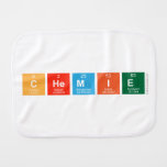 Chemie  Burp Cloth