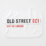 old street  Burp Cloth