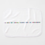 I think luv inspires science its all chemistry  Burp Cloth