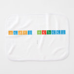 Happy Birthday    Burp Cloth