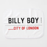 Billy boy  Burp Cloth