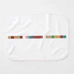 Happy birthday Christine  Burp Cloth
