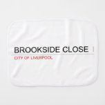 brookside close  Burp Cloth