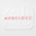 Mendeleev  Burp Cloth
