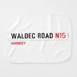 WALDEC ROAD  Burp Cloth