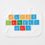 Happy
 Birthday
 Cory  Burp Cloth