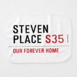 Steven Place  Burp Cloth