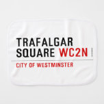 Trafalgar square  Burp Cloth