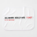 Big Mama Boulevard   Burp Cloth