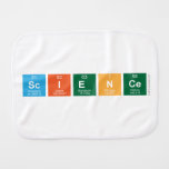 SCience  Burp Cloth