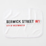 BERWICK STREET  Burp Cloth