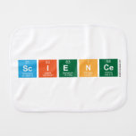 Science  Burp Cloth