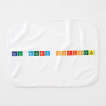 Beth Merry Christmas  Burp Cloth