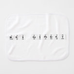 Mrs Raspberry  Burp Cloth
