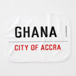 GHANA  Burp Cloth