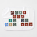 Geeky
 Dads
 Are the
 Best Dads  Burp Cloth