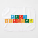 Merry 
 Christmas  Burp Cloth