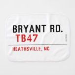 BRYANT RD.   Burp Cloth