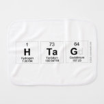 HTAG  Burp Cloth