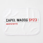 Capel Madog  Burp Cloth