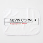     NEVIN CORNER  Burp Cloth