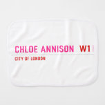 Chloe annison   Burp Cloth