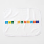 Tabla Periodica  Burp Cloth