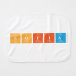 SOFIA  Burp Cloth