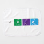 julia  Burp Cloth