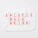 Periodic
 Table
 Writer  Burp Cloth