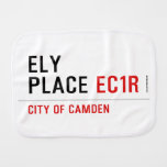 Ely Place  Burp Cloth