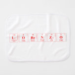 lorenzo  Burp Cloth