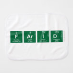 Farid  Burp Cloth
